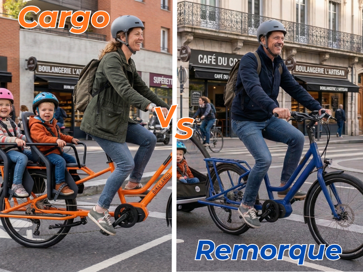 Faut-il investir dans un vélo cargo ou installer une remorque sur son vélo ?