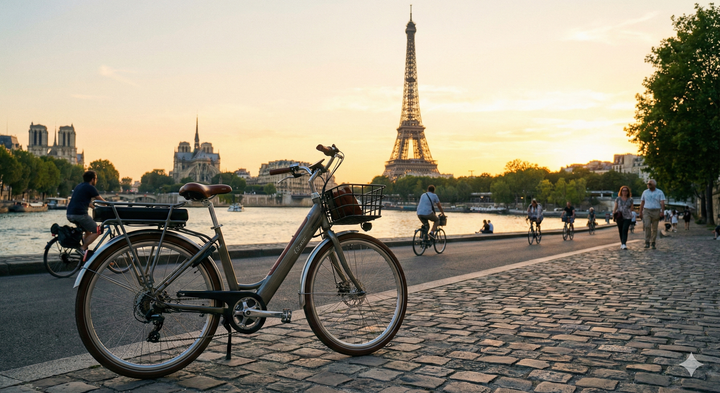 3 idées de week-end à vélo depuis Paris