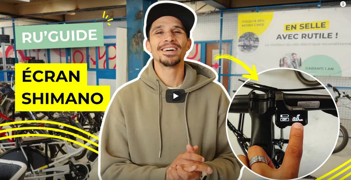 Mode d'emploi de l'écran Shimano E7000 en vidéo