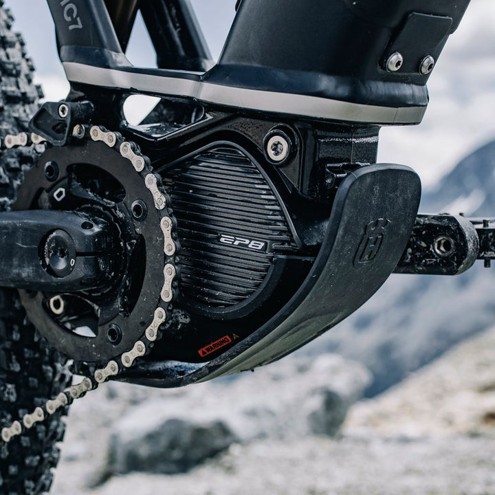 Mise en marche d'un vélo équipé d'un moteur Shimano