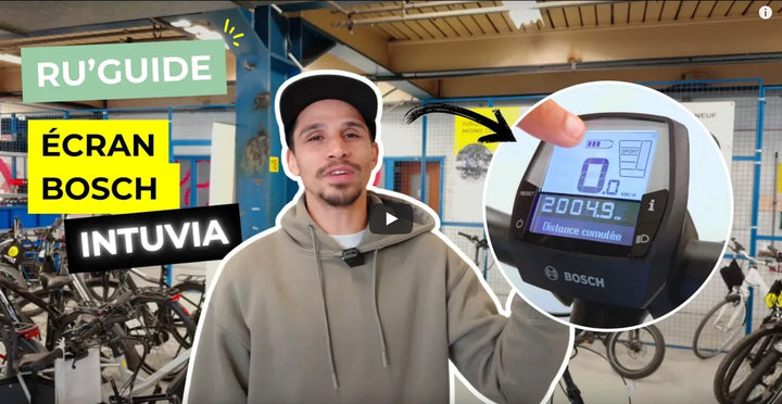 Guide pratique de l’écran Bosch Intuvia pour vélos électriques : Mode d’emploi et fonctionnalités