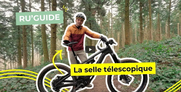 Les tutos de Théo : tout savoir sur la tige de selle télescopique en VTT électrique