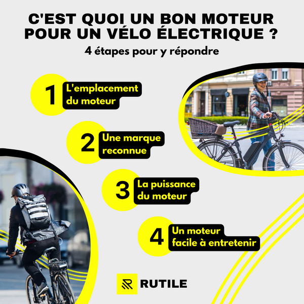 Quel type de moteur avez-vous besoin pour votre futur vélo électrique ?