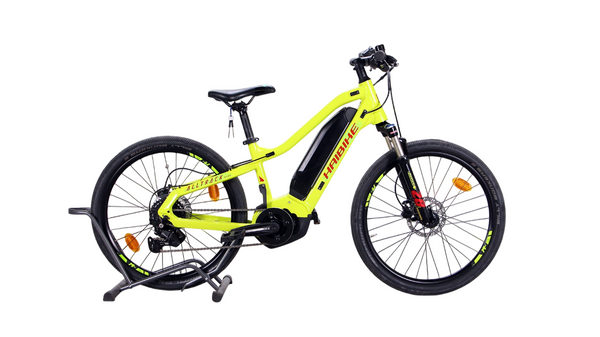 Haibike AllTrack Kids 9-G Altus LIME/CRYSTAL RED