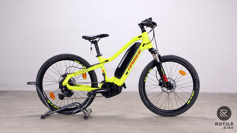 Haibike AllTrack Kids 9-G Altus LIME/CRYSTAL RED