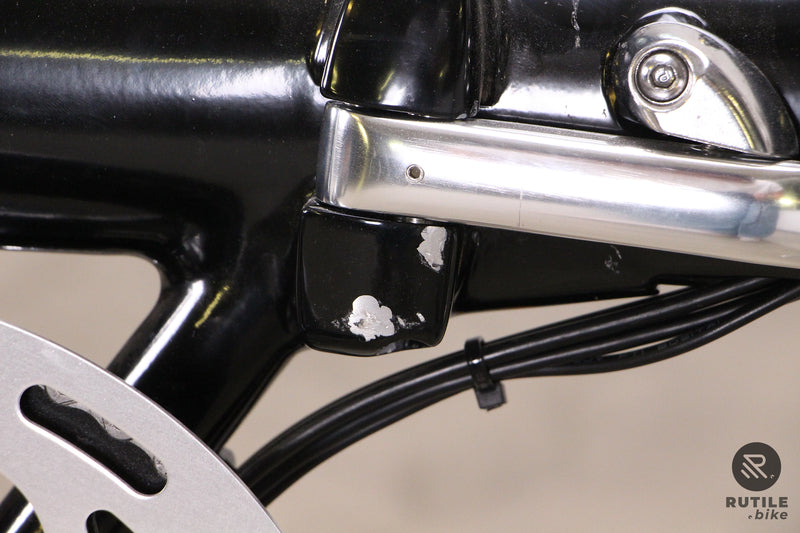 Vélo électrique Eovolt Morning Origins V3 Noir Satin Vélo électrique pliant - Rutile