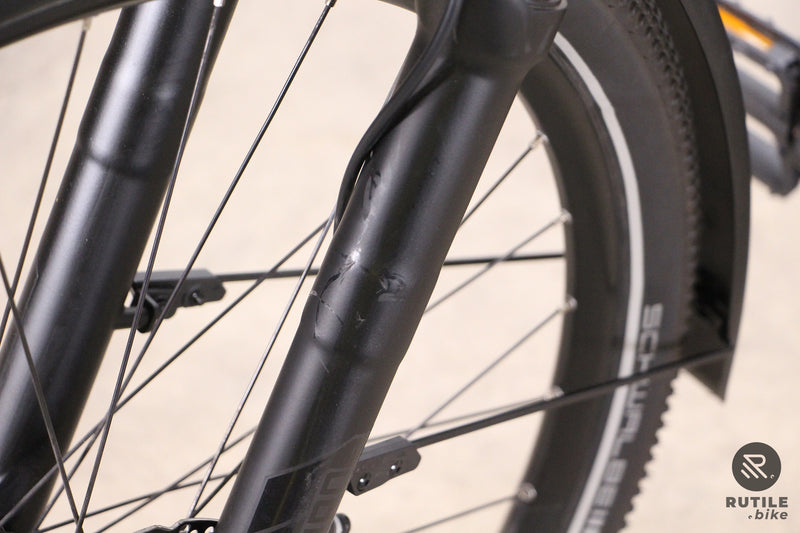 Vélo électrique Cube Nuride Hybrid EXC 750 Vélo électrique ville - Rutile