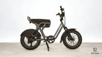 UTO OG200 Gris Graphite + Pare Jupe + Selle haute