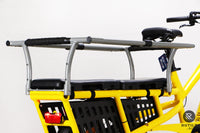 Monkey bar du Vélo longtail électrique Yuba Spicy Curry Jaune 