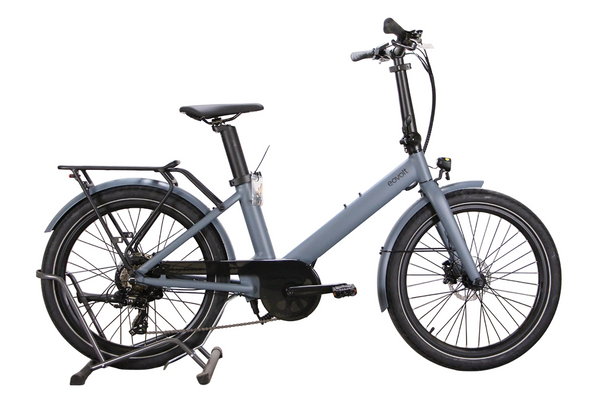 Vélo électrique Eovolt Evening Origins Bleu océan Vélo électrique pliant - Rutile