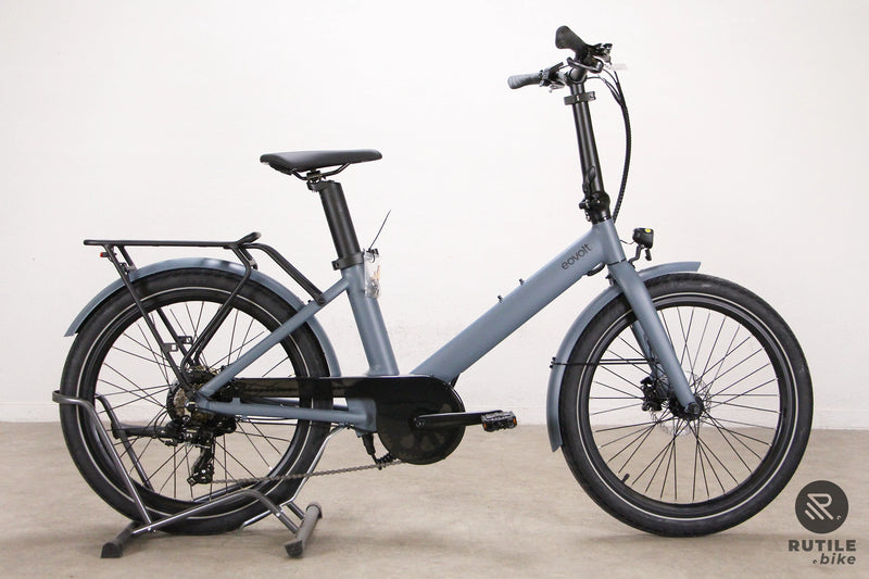 Vélo électrique Eovolt Evening Origins Bleu océan Vélo électrique pliant - Rutile