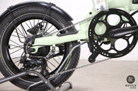 Vélo électrique Eovolt Uto Morning Origins Vert Sauge V3 Vélo électrique pliant - Rutile