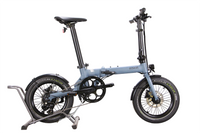 Vélo électrique Eovolt Uto Morning Origins Noir Onyx V3 Vélo électrique pliant - Rutile