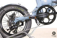 Vélo électrique Eovolt Uto Morning Origins Noir Onyx V3 Vélo électrique pliant - Rutile