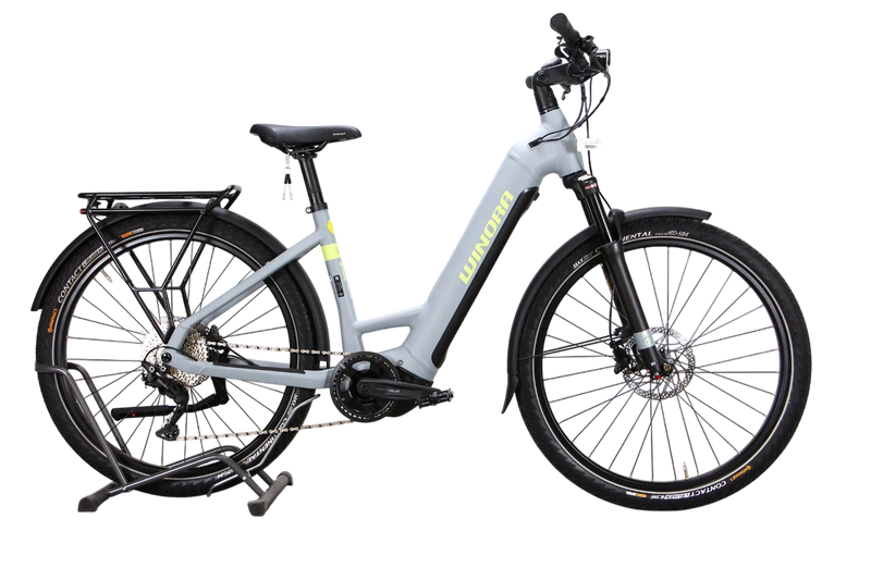 Vélo électrique Winora Yucatan X10 Low Vélo électrique ville - Rutile