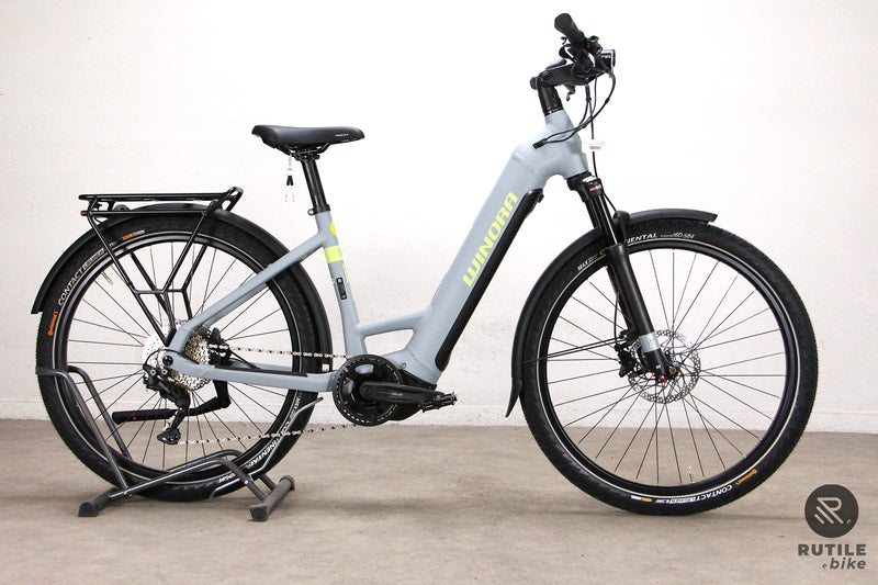 Vélo électrique Winora Yucatan X10 Low Vélo électrique ville - Rutile