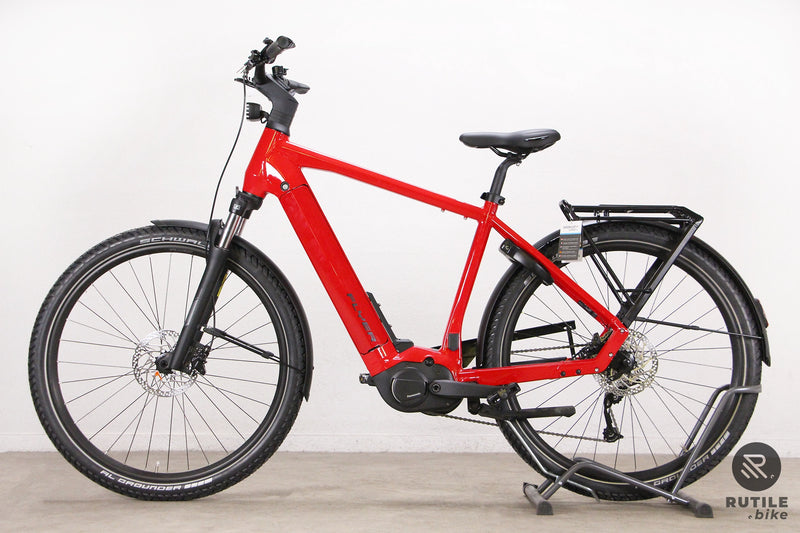 Vélo électrique Flyer G1 Upstreet 5.10 Gents Rouge M Vélo électrique vtc - Rutile