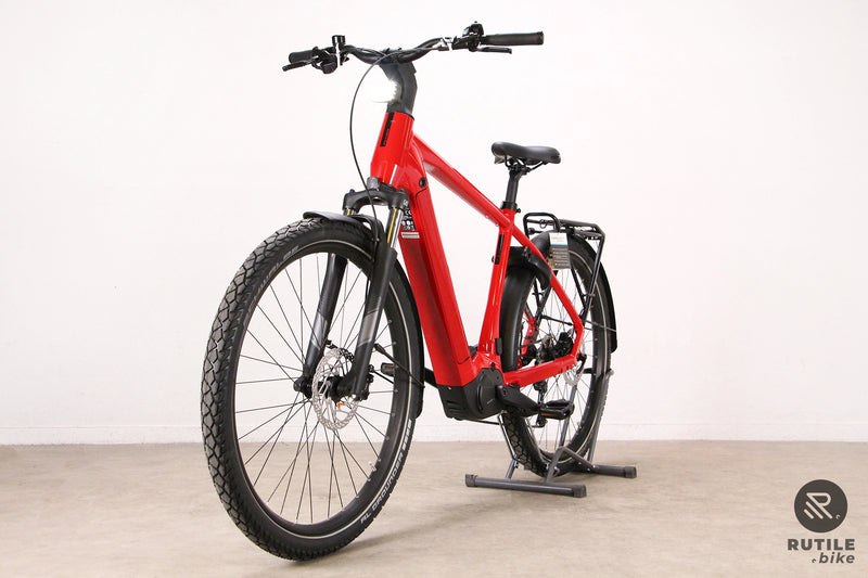Vélo électrique Flyer G1 Upstreet 5.10 Gents Rouge M Vélo électrique vtc - Rutile