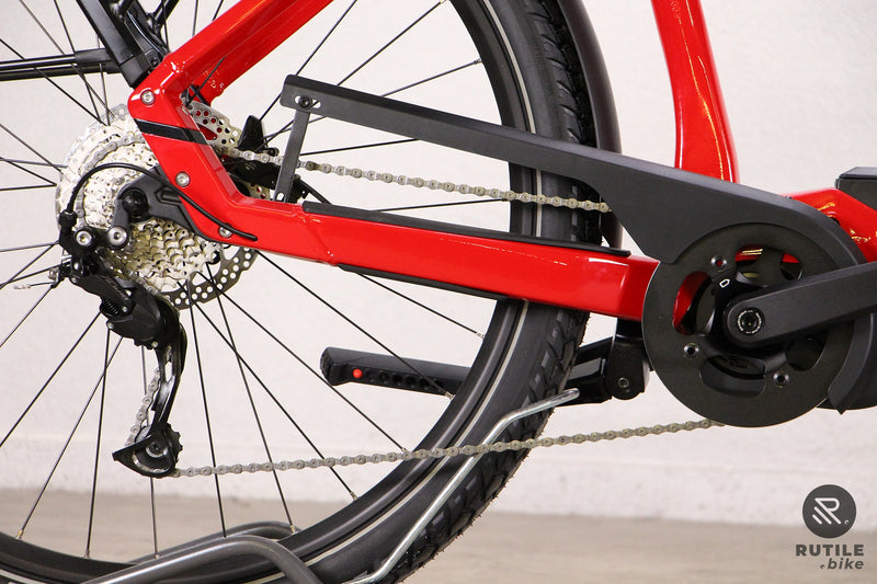 Vélo électrique Flyer G1 Upstreet 5.10 Gents Rouge M Vélo électrique vtc - Rutile