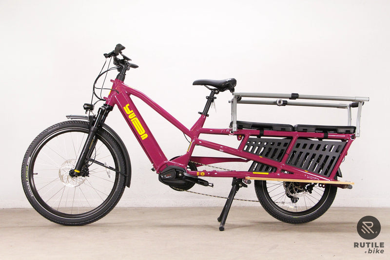 Vélo électrique Yuba Spicy Curry V4 Edition Family Vélo électrique cargo - Rutile