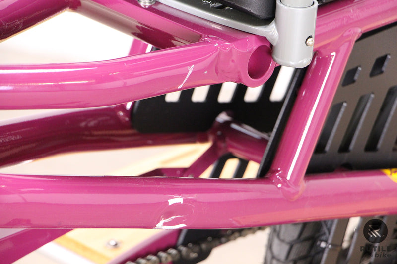 Vélo électrique Yuba Spicy Curry V4 Edition Family Vélo électrique cargo - Rutile