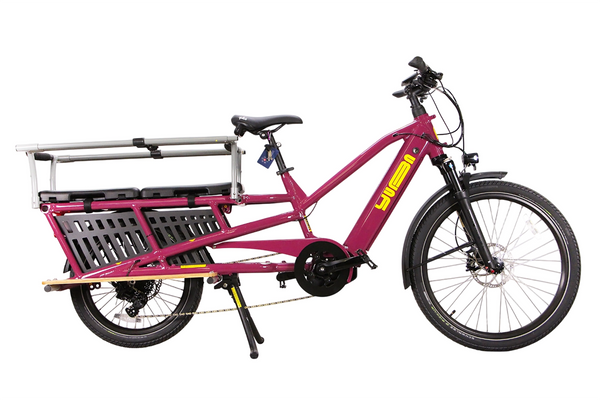 Vélo électrique Yuba Spicy Curry V4 Vélo électrique cargo - Rutile