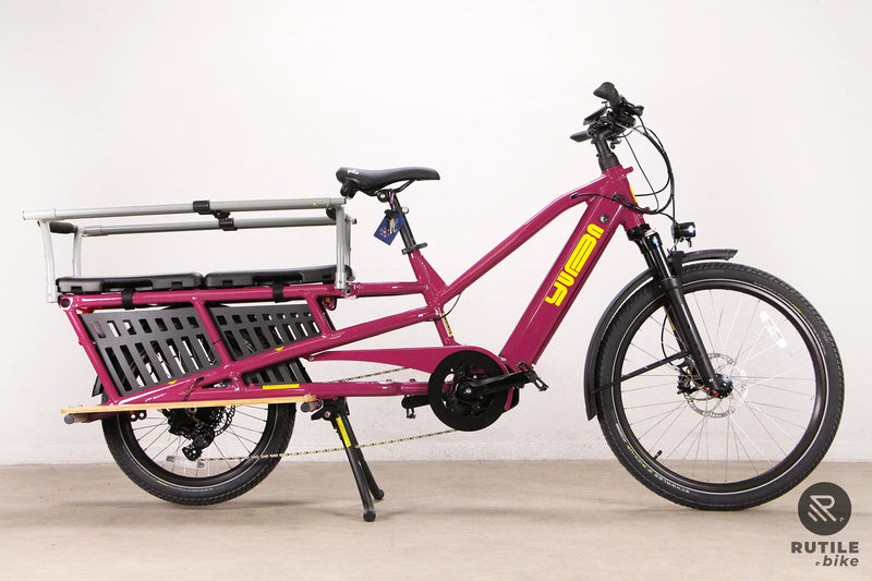 Vélo électrique Yuba Spicy Curry V4 Edition Family Vélo électrique cargo - Rutile