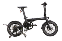 Vélo électrique Eovolt Uto Morning Origins Noir Onyx V3 Vélo électrique pliant - Rutile