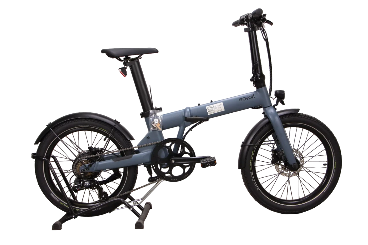 Velo Pliant electrique Eovolt Afternoon bleu ocean occasion Paris