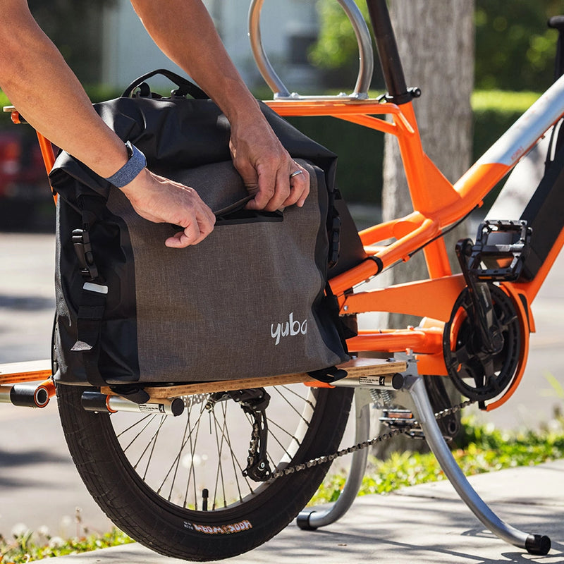 Yuba kombi E5 Gris Edition Family + Baguette Bag Offert