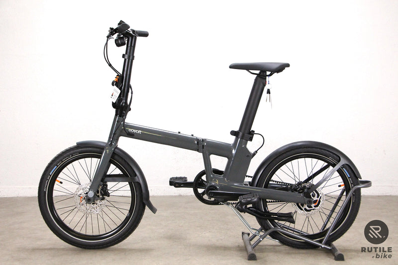 Vélo électrique Eovolt Afternoon Pro gris anthracite Vélo électrique pliant - Rutile