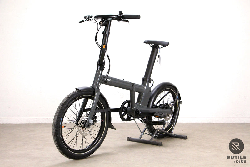 Vélo électrique Eovolt Afternoon Pro gris anthracite Vélo électrique pliant - Rutile