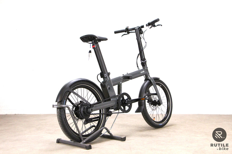 Vélo électrique Eovolt Afternoon Pro gris anthracite Vélo électrique pliant - Rutile