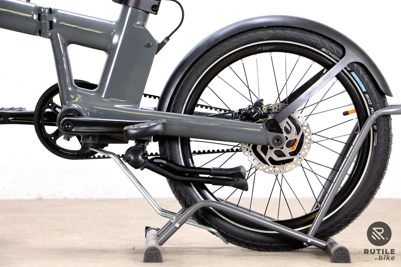 Vélo électrique Eovolt Afternoon Pro gris anthracite Vélo électrique pliant - Rutile