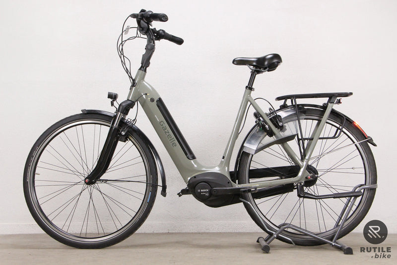 Vélo électrique Gazelle Grenoble C8 HMB Velo de ville electrique - Rutile