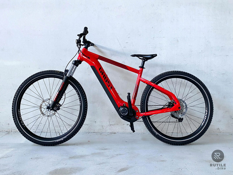 VTT lectrique Ghost E Teru Universal 2021 Rouge reconditionn Yamaha