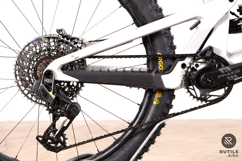 Vélo électrique Santa Cruz Heckler SL X0 AXS RSV CC Carbon Vélo électrique vtt - Rutile