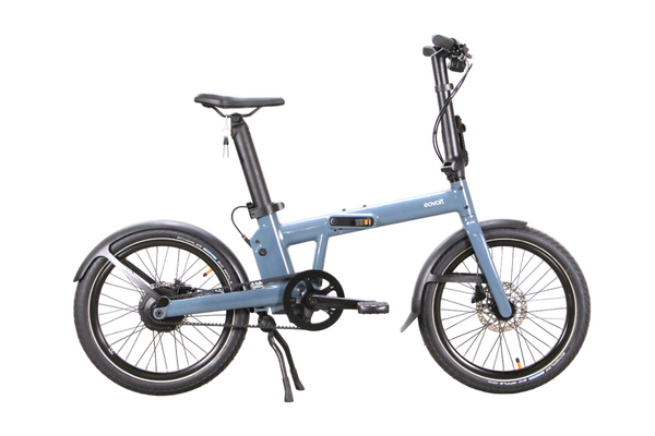 Vélo électrique Eovolt Afternoon Pro Bleu Minéral Vélo électrique pliant - Rutile