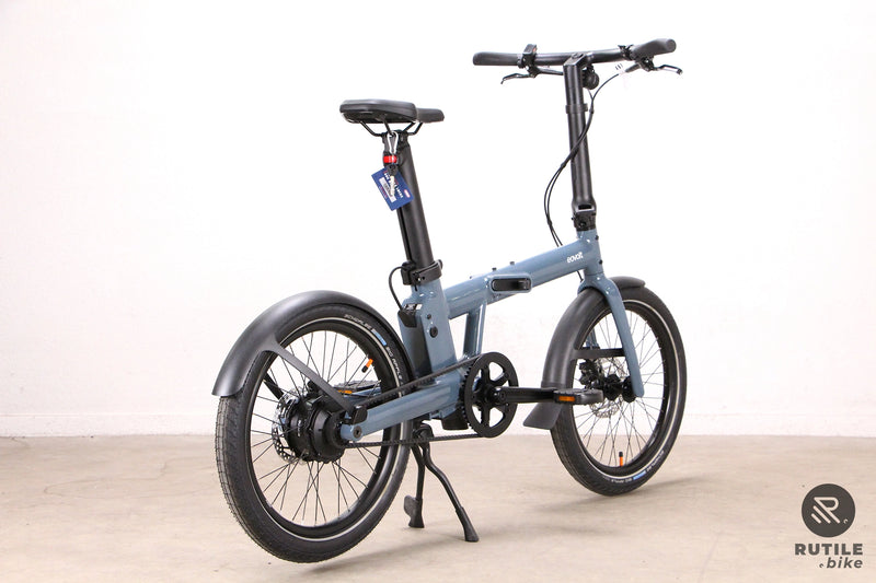Vélo électrique Eovolt Uto Afternoon Pro Bleu Minéral Vélo électrique pliant - Rutile
