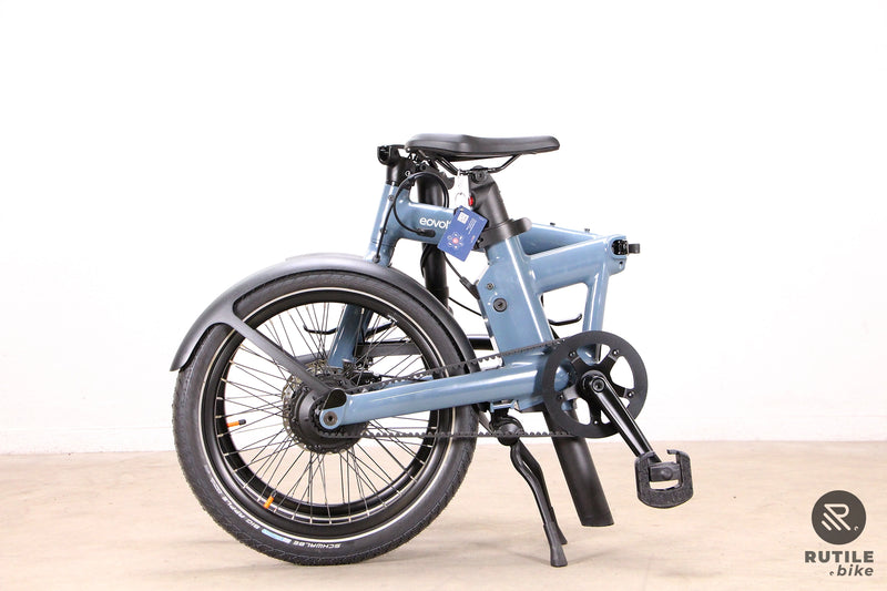 Vélo électrique Eovolt Uto Afternoon Pro Bleu Minéral Vélo électrique pliant - Rutile