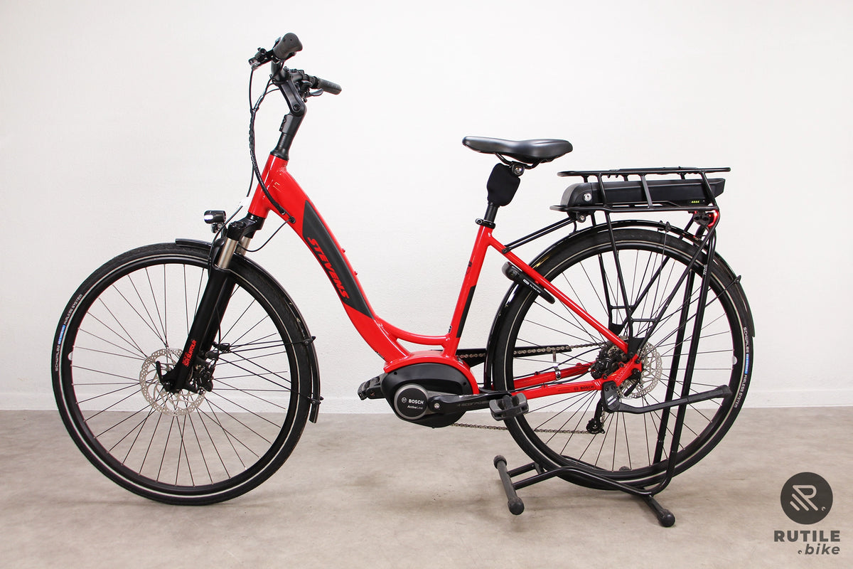 Velo electrique reconditionne Stevens E Molveno Rutile