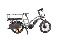 Vélo électrique Yuba Fastrack gris Edition Family Vélo électrique cargo - Rutile