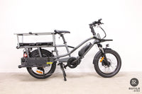 Vélo électrique Yuba Fastrack gris Edition Family Vélo électrique cargo - Rutile