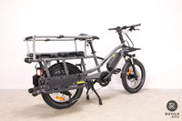 Vélo électrique Yuba Fastrack gris Edition Family Vélo électrique cargo - Rutile