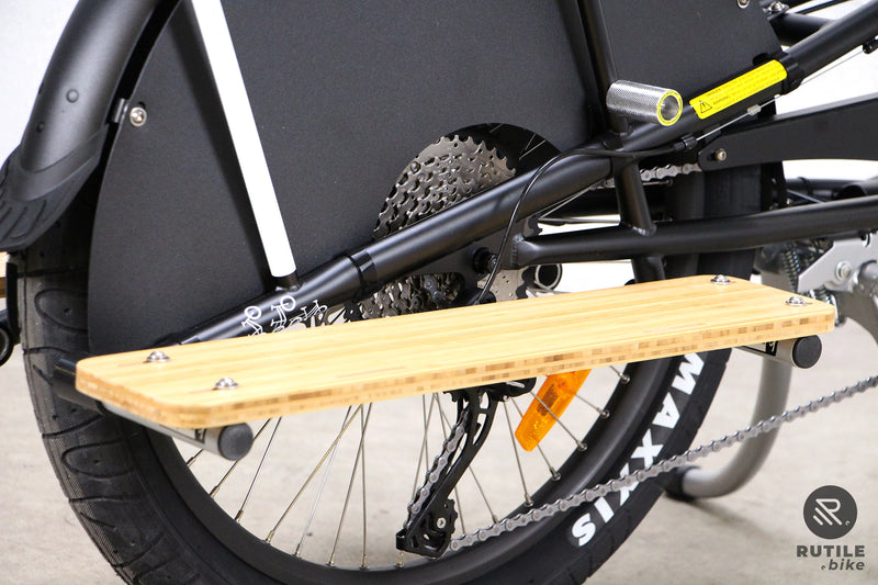 Vélo électrique Yuba Kombi E6 Family Edition Vélo électrique cargo - Rutile