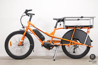 Vélo électrique Yuba Kombi E5 Family Edition Velo cargo electrique - Rutile