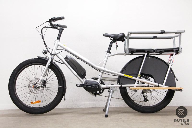 Vélo électrique Yuba Kombi E5 Family Edition - gris Vélo électrique cargo - Rutile