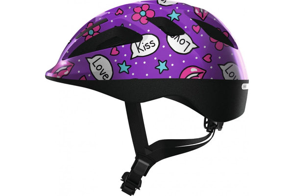 Vélo électrique Casque Enfant - Smooty 2.0 Purple Kisses Accessoires vélo - Rutile