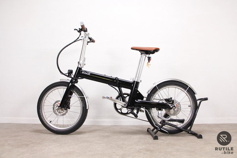 Vélo électrique Eovolt Afternoon Origins V3 Noir Satin Vélo électrique pliant - Rutile