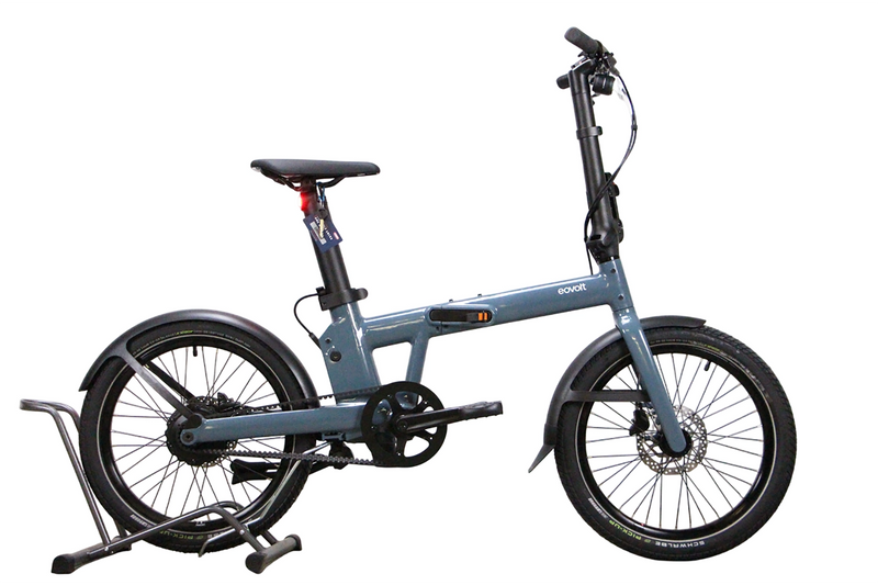 Vélo électrique Eovolt Afternoon Pro Bleu minéral Vélo électrique pliant - Rutile
